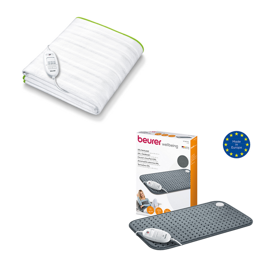 Beurer TS  heating under blanket & HK 123 Heating Pad