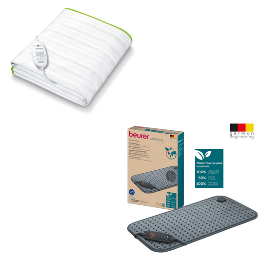 Beurer TS  heating under blanket & HK 123 Heating Pad